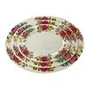 melamine plates oval